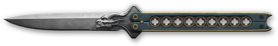 Balisong Knife | 'Unbreakable Guard'