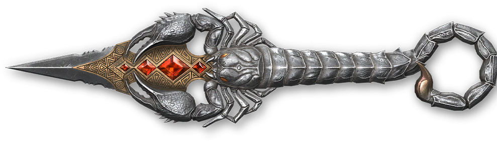 Kunai | 'Silver Scorpion'