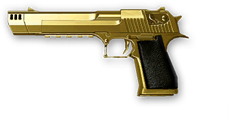 Golden Desert Eagle
